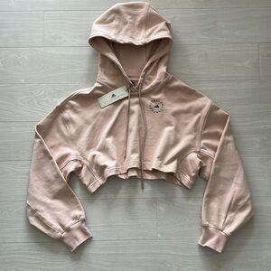 Adidas by Stella McCartney Blush Crop Hoodie